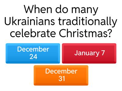 Ukrainian traditions and holidays