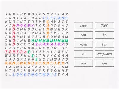 random word search