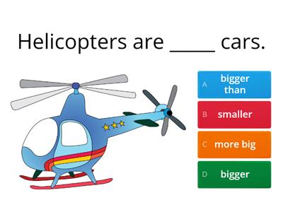 COMPARATIVE ADJECTIVES