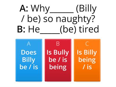 Present Simple or Present Continuous?