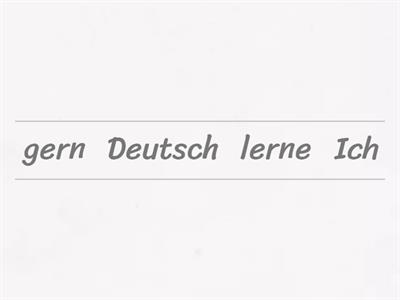Was machst du gern und nicht gern? 