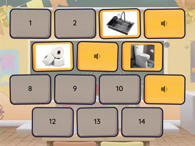 Bathroom items (ESL A1)