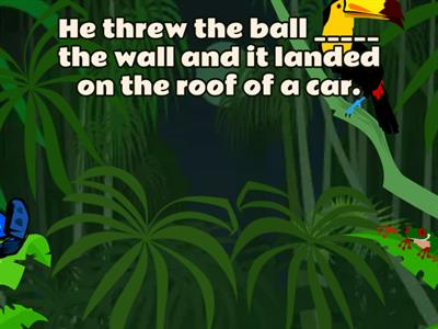 prepositions of movement 