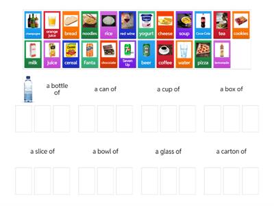  Containers / Quantities