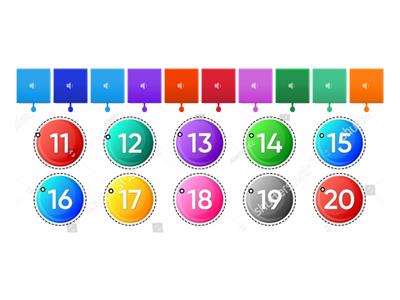 Numbers 11-20