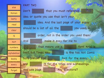 Listening from British Council