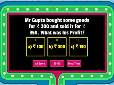 Life Mathematics (Profit)