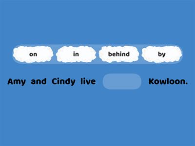 2A prepositions + simple present tense