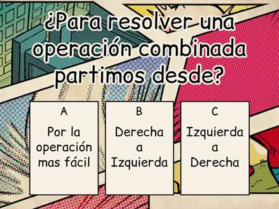 Operaciones Combinadas.