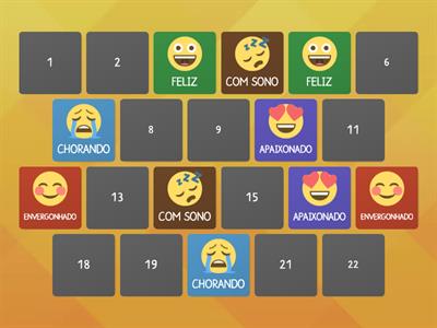 Jogo da Memória Emojis