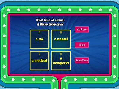 Rikki-tikki-tavi Comprehension