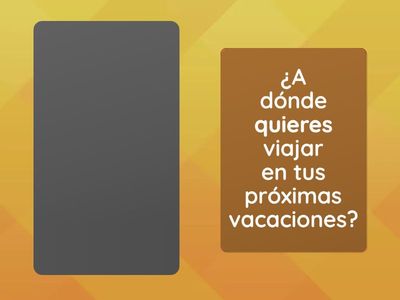 Querer - Preferir - Ir a