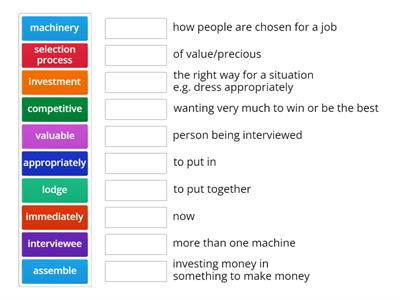 Cert 2 week 7 match up