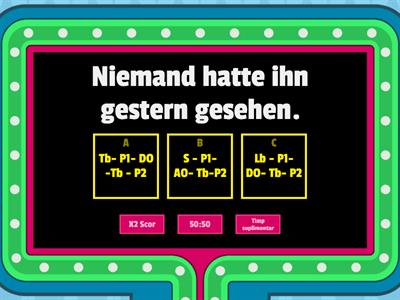 Satzglieder erkennen