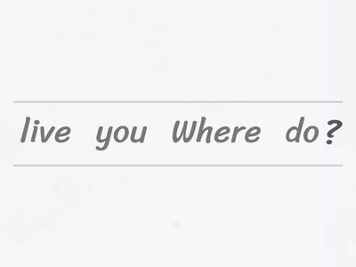 INTERROGATIVE SENTENCES