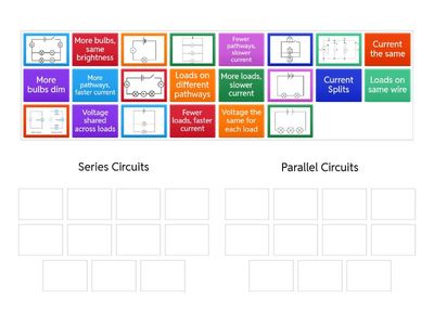 Sorting Parallel and Series Circuits 2