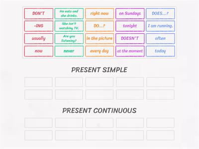 Simple or Continuous?