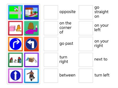 Asking for and giving directions
