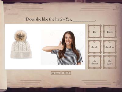  Do/Does + short answers