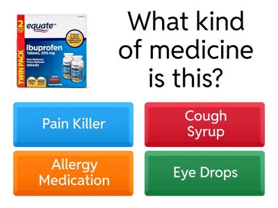 Medication Question Quiz