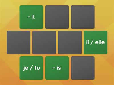 Les verbes du deuxième groupe