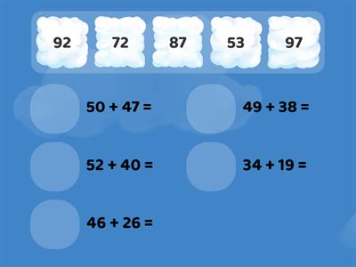 Double Digit Addition with and without regrouping