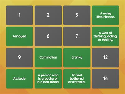 10/14-10/18 Wonders Vocab. 