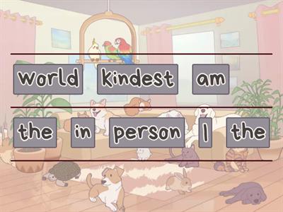 Unjumble - comparative + superlative