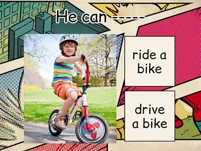  Kid's box 1 Can / Cant