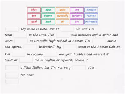 StUnit e-mail writing