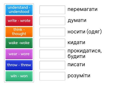 Prepare 6 Irregular verbs 3