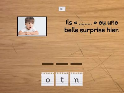 Le verbe « avoir » au passé composé