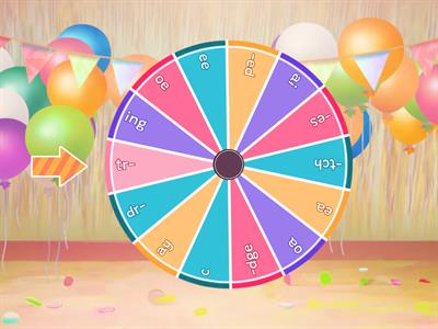 Three Letter Blends Concept Visual Drill