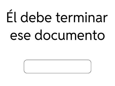 Tiempos verbales y verbos modales
