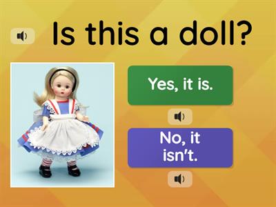 My Toys. Listening Quiz. Карпюк 1 клас