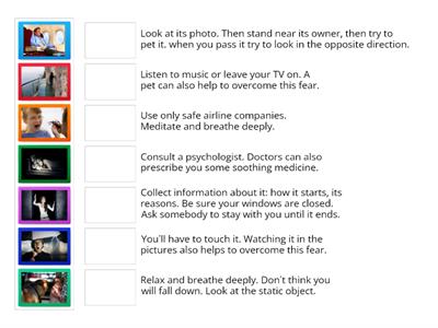 Starlight 7. Unit 4f. Phobias