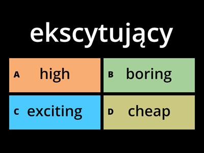 Adjectives (1) - Unit 4.2 - English Class A1 Plus