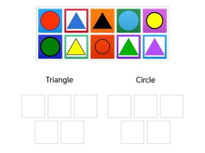 Sort Triangles and Circles