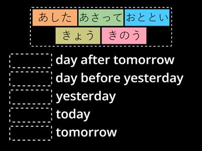 第７課　時のことば①