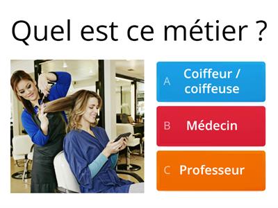 Les métiers / professions en français