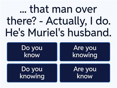 Stative verbs. Present Simple or Continuous