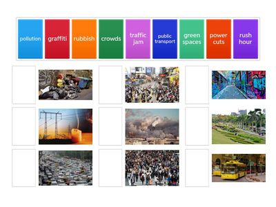   City problems. Prepare 8. Unit 6