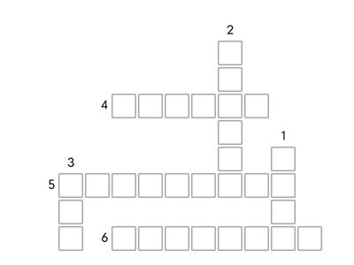 Spreadsheet Crossword