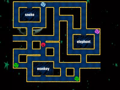 Wild Animals (Maze Chase)