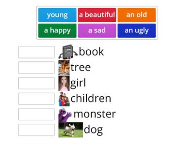 Kid's Box 1 Unit 4 adjectives