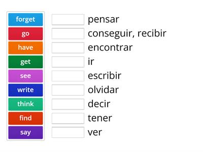 y6 verbs 1