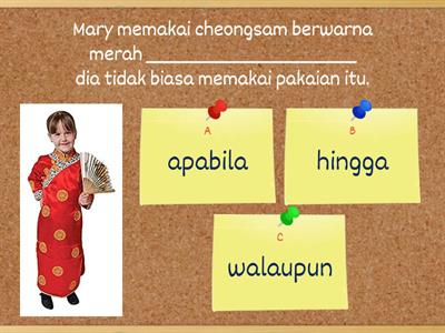 Kata Hubung (Primari 4) apabila, hingga, walaupun