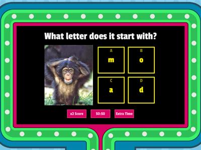  Beginning Sounds (c, o, a, d, g, m, h, l)