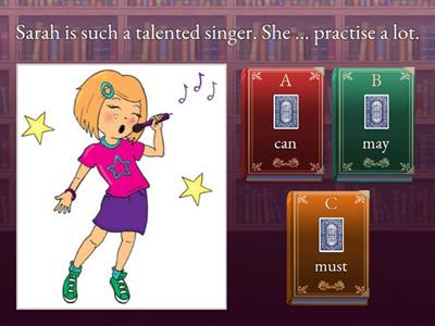 Can/could/may/might/must