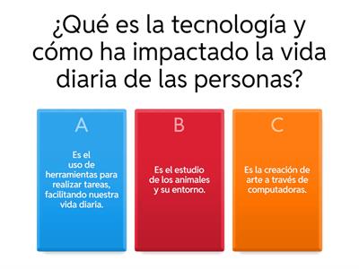 Tecnología 1° grado 